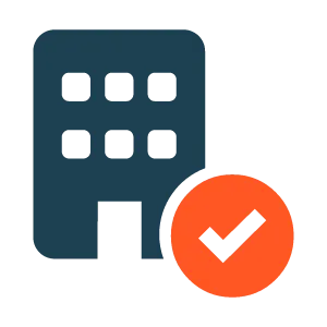 Icon von einem Gebäude